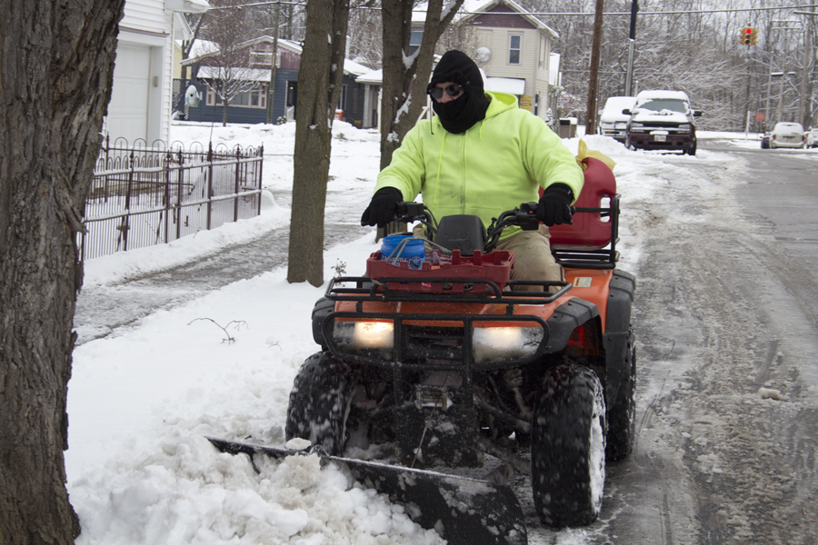Clearing Snow