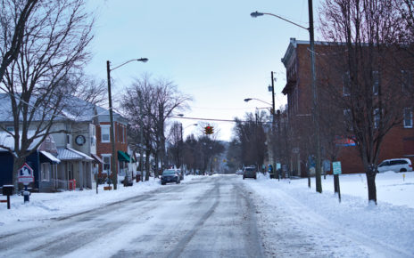 Snowy Main Street