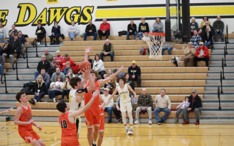 Keaton Williams taking the shot