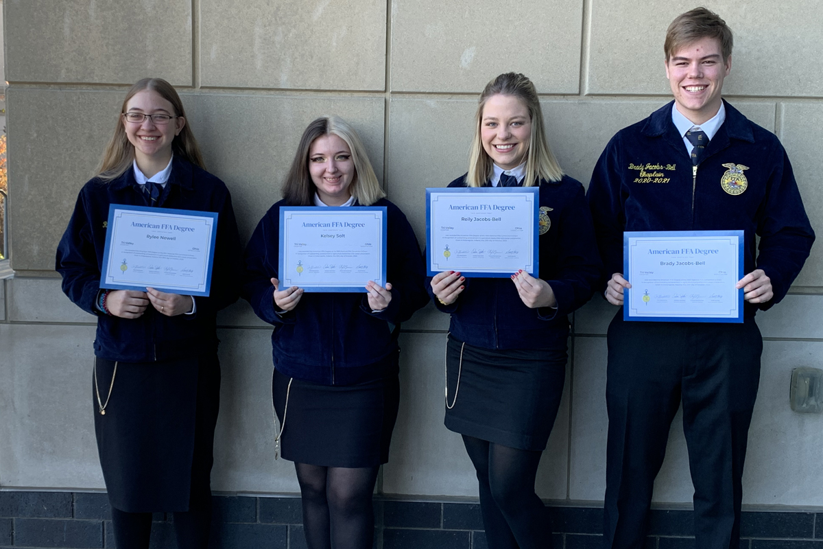 Tri-Valley FFA Members Awarded At The National FFA Convention - Dresden ...