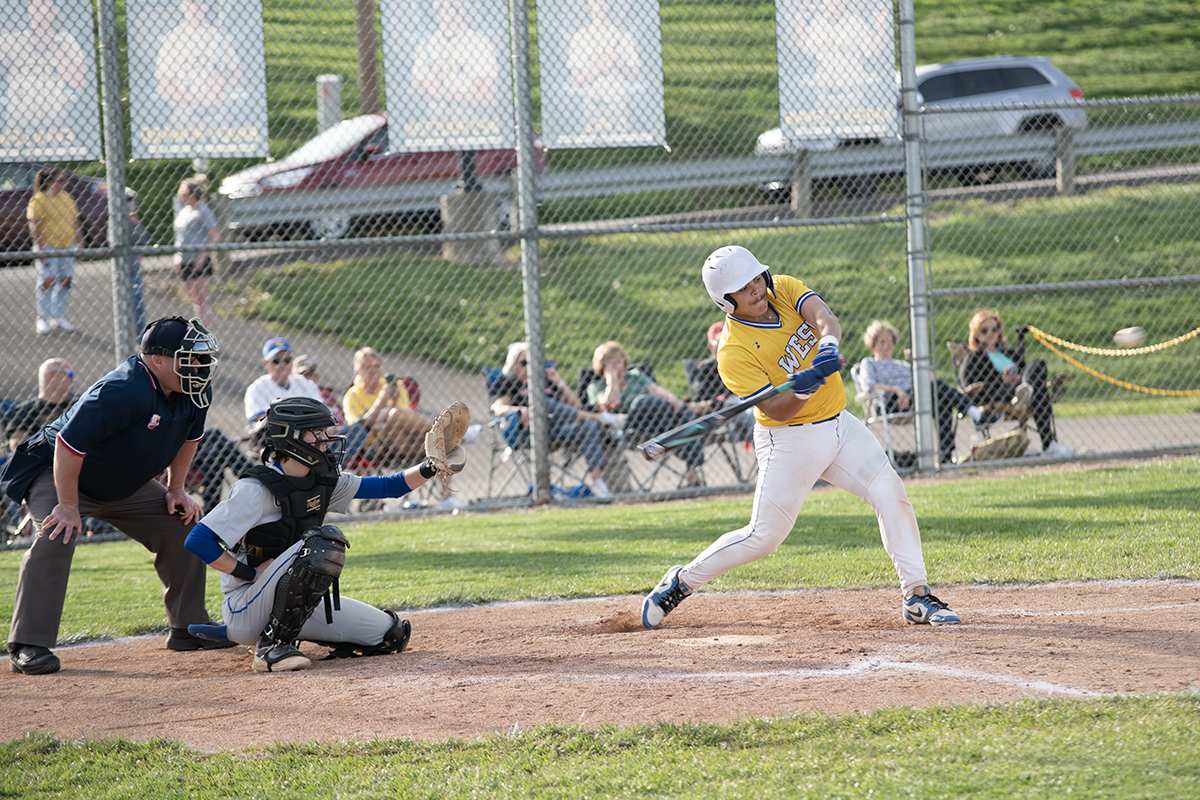 West Muskingum batting lineup lit up the scoreboard for 12 runs in the victory against Maysville