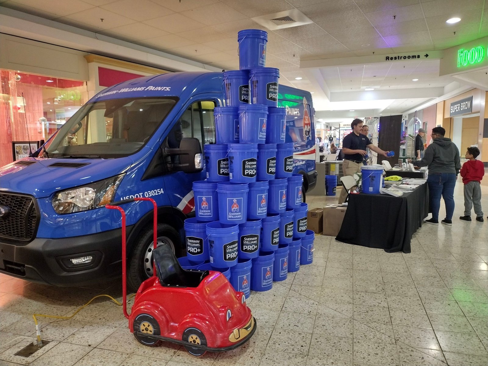 Home show in the Colony Square Mall